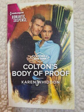 Harlequin Paperback Karen Whiddon Coltons Body of Proof Romantic Suspense Book